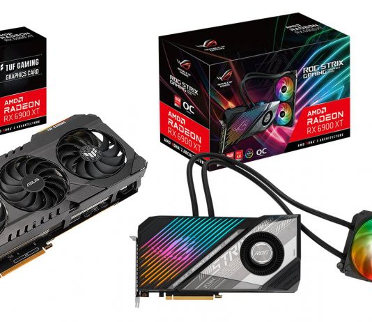 ASUS anuncia tarjetas gráficas basadas en AMD Radeon RX 6900 XT