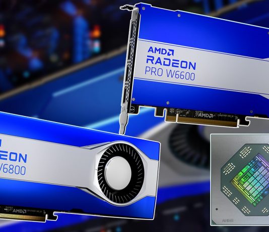 Tarjetas gráficas AMD para estaciones de trabajo Radeon PRO Serie W6000