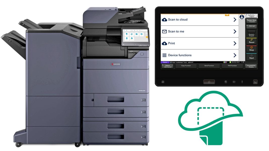 Seguridad, sostenibilidad y ahorro con Kyocera Cloud Print and Scan
