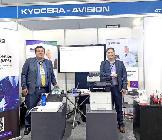 Kyocera y Avision participaron con éxito en el Tecnosalud 2023