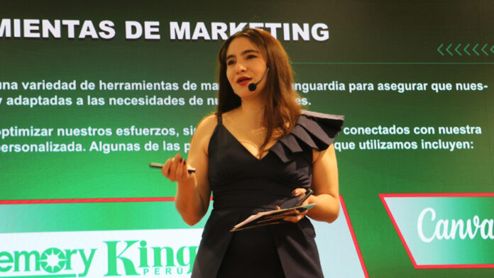 Nataly Moreno, gerente de Marketing de Memory Kings.