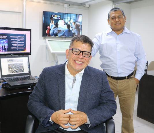 Enrique Mendoza y Alfredo Huanca, de AI-Business.pe