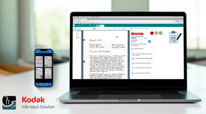 Kodak Alaris integra la IA en su solución Intelligent Document Processing