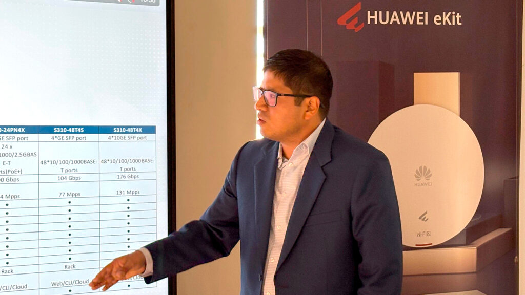 Cesar Quintana, Bussiness Development Manager de Huawei ekit en Sumtec