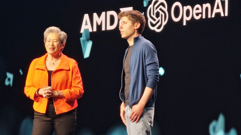 Lisa Su y Sam Altman, CEO sd