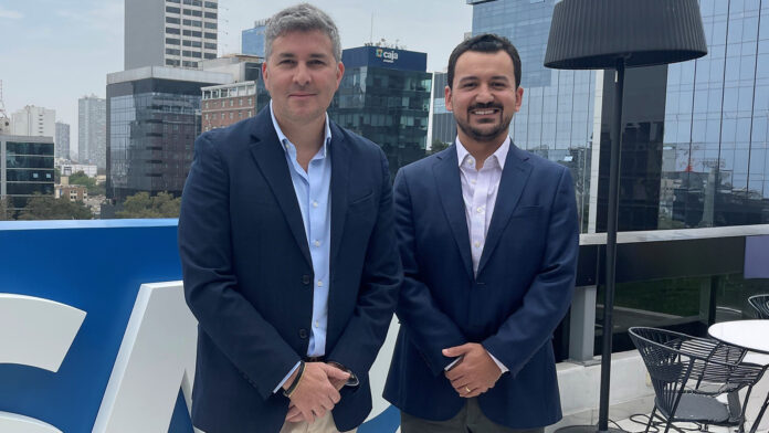 Ignacio Pascual, Country Manager de SAP para Perú y Ecuador y Cássio Christianini, vicepresidente de IA para SAP Latinoamérica y el Caribe