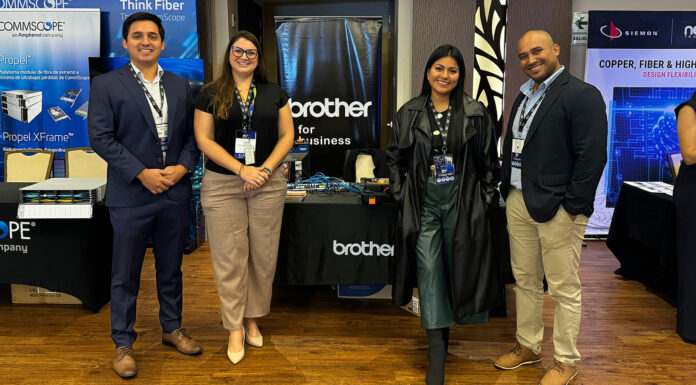 Brother exhibió sus soluciones de rotulado profesional en Perú Hub y BICSI Summit BROTHER-EN-BICSI-CTI-997-0