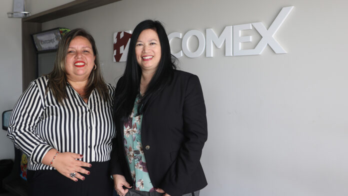 Ivonne Hurtado, gerente de Ventas; y Carmen Chang, jefa de Créditos de Intcomex